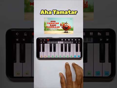 Aha Tamatar Song | Piano Tutorial Easy