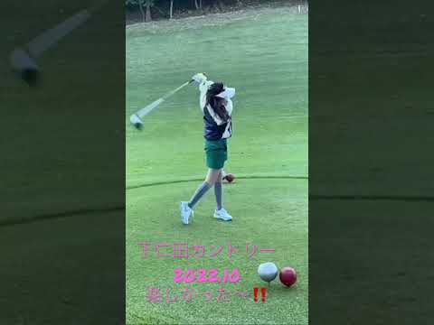 秋ラウンド⛳️スコア99^ - ^ギリ100切れた😆