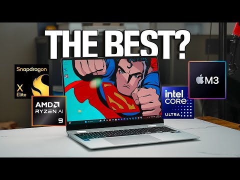 Intel vs Snapdragon vs AMD vs M3: The Best Laptop Processor!