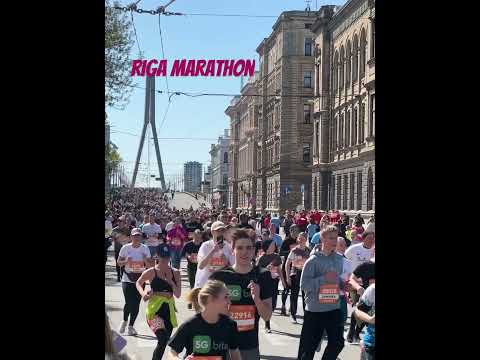 Riga Marathon 2022 latvia 🇱🇻 #shortsvideo #marathon