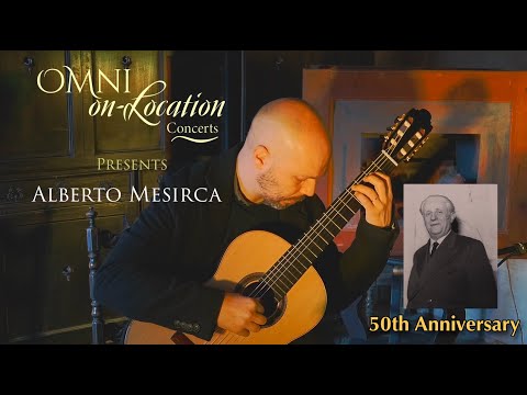 Alberto Mesirca - 50th Anniversary Commemorating Gian Francesco Malipiero - On location in Italy