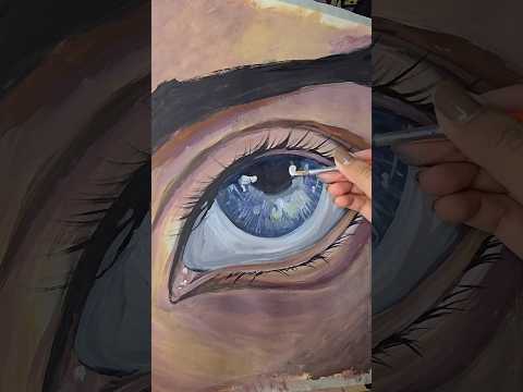 I miss the days when I had the time to paint🫠#art #ytshorts #painting #fyp #paintingtutorial #shorts