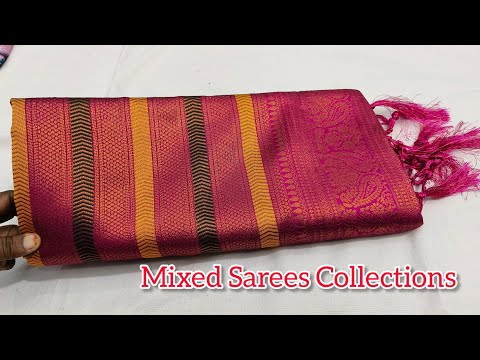 🎉Mixed Sarees Collections (15.11.2024) Fancy sarees 🌺