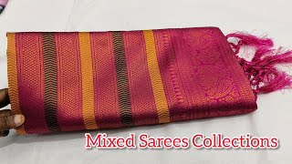 🎉Mixed Sarees Collections (15.11.2024) Fancy sarees 🌺