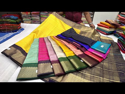 Best Saree Shop at Bangalore Basavanagudi 🛍️‼️ Single Saree Courier Available