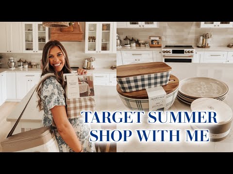 SUMMER TARGET SHOP WITH ME AND HAUL 🎯