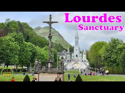 OUR FIRST TIME IN LOURDES, FRANCE | VISITING THE GROTTO | Notre Dame de Lourdes| Basilica in Lourdes