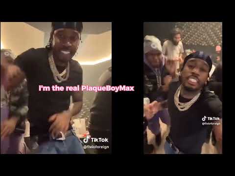 Fivio Foreign mentions PlaqueBoyMax in a new snippet he posted on TikTok