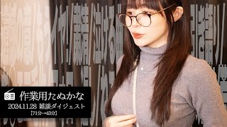 【作業用たぬかな】雑談ダイジェスト「ち◯こ二毛作」【2024/11/28】