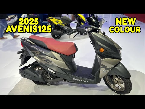 2025 Suzuki Avenis 125 New Colour Launched At Auto Expo 2025 | Bharat Mobility Global Expo 2025