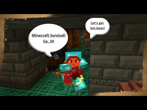 A Jolly ol' Trial Chamber! - Minecraft Survival Series - Ep. 34