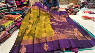 Chickpet Bangalore wholesale Silk sarees||Single saree courier available