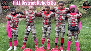 HILL DISTRICT REBELS 8U VLOG 🎥 • PLAYOFFS 🏈