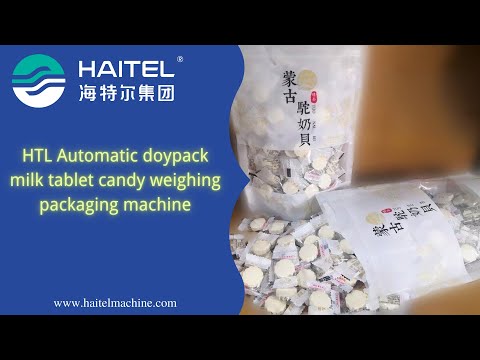 🍬🥛 Elevate Your #CandyPackaging with the Automatic #Doypack #MilkTabletCandyPackagingMachine ! 🚀✨