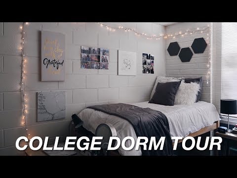 COLLEGE DORM TOUR 2017!