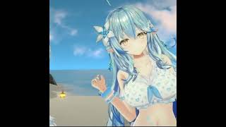 Hololive Summer come back [ホロライブGIF/兎田ぺこら/白上フブキ/博衣こより/雪花ラミィ]