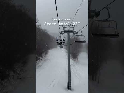 Powder Day Sugarbush, Vermont #skireview #skivacation #vermont #vermontlife #skivermont