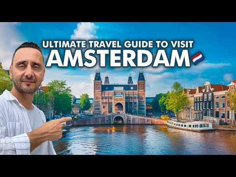 AMSTERDAM Netherlands: Ultimate Amsterdam Travel Guide Vlog 2024