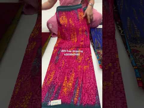 Latest summer collection cotton sarees in Chirala sarees  sarees