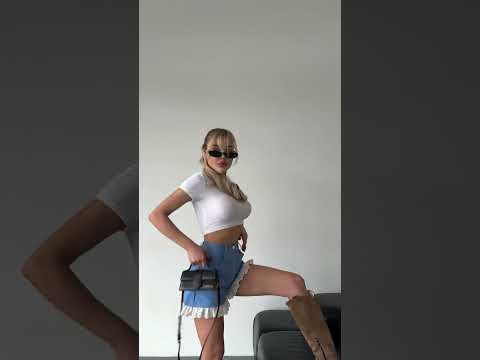 Try on haul best outfit #shorts