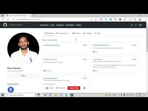 Create fork a git repository | fork a repository github | forking a git repository | Hindi #github