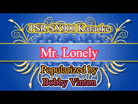 Mr.  Lonely - Bobby Vinton Video Karaoke