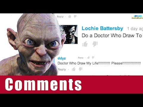 DRAW MY LIFE - Gollum COMMENTS #byteme