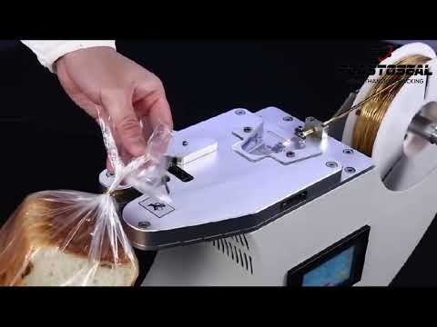 Twist tie machine | Automatic bread tie sealer #tiesealer #twisttie #breadsealer