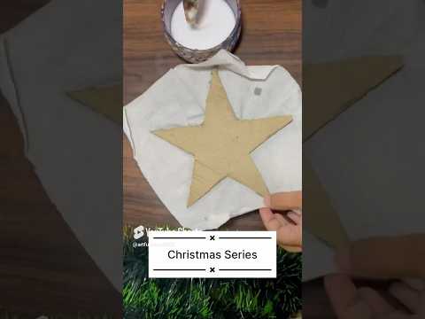 Christmas Star Craft| Paper Craft | Star 🌟 Craft #star #christmascrafts #ytshort #shorts #youtube