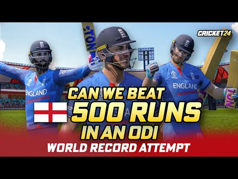 Can we beat the ODI WORLD RECORD SCORE?