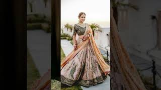 Beautiful bridal lengha designs.. ✨💜✨👌✨...