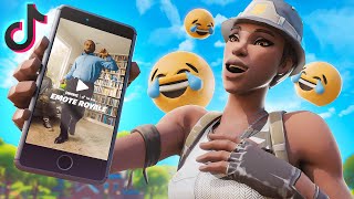 these are the funniest fortnite tik toks of all time (#EmoteRoyaleContest)