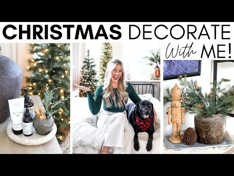 CHRISTMAS DECORATE WITH ME || HOLIDAY DECORATING IDEAS || CHRISTMAS DECORATING IDEAS 2023