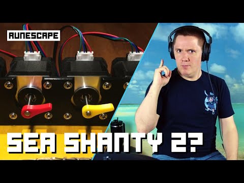 Sea Shanty 2 Being Played On Stepper Motors And On Drums?