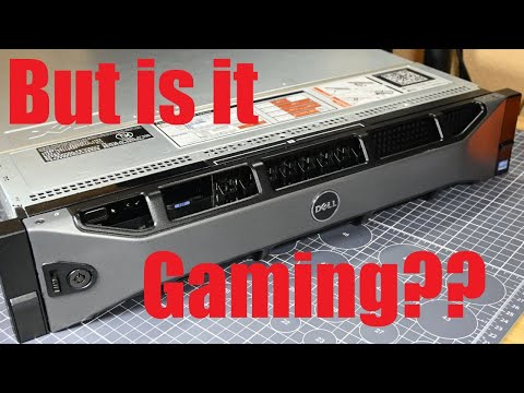 Can my Dell R720 Server Work Well as a Gaming PC?