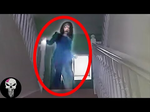 10 SCARY GHOST Videos That'll Make You Sleep with the Lights On