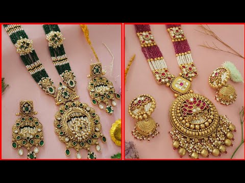 Authentic South Indian Gold Bridal Locket Necklace (SS Style Corner)*",,2024