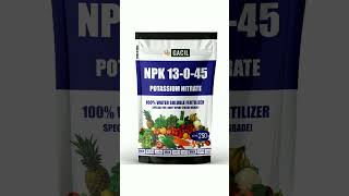 Potassium Nitrate NPK 13-0-45 Water Soluble Fertilizer