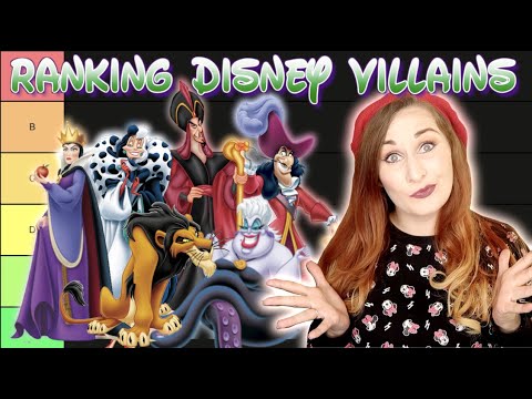 Ranking Disney VILLAINS | Evil to Most Evil (Disney Tier List)