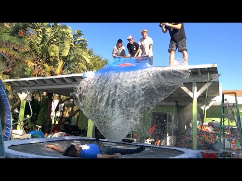 Giant Water Balloon Nutshot!