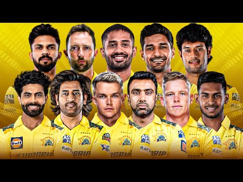 CSK Best Playing XI for MI for IPL 2025 | Ruturaj Gaikwad, Vijay Shankar in Syed Mushtaq ali trophy