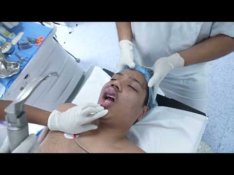 Young Man Undergoes Anesthesia Surgery