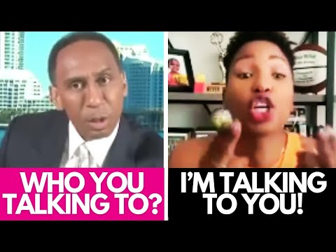 Stephen A. Smith EXPLODES After ESPN Co-Host CHECKED Him on His Own Show Over the WNBA!