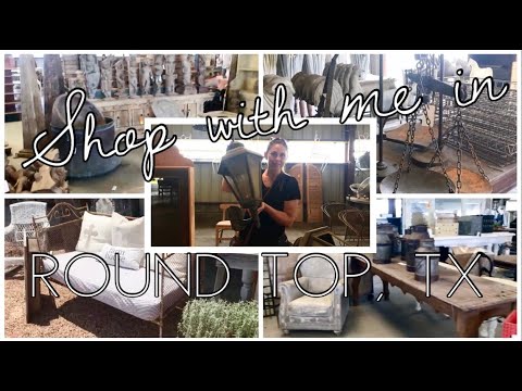 Antique Shop with me | Weekend trip to the antique stores at Round Top, Texas