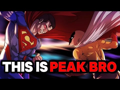 SUPERMAN VS SAITAMA IS PEAK FICTION BRO