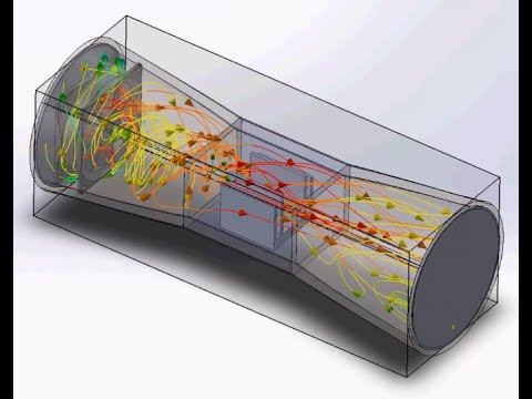 SolidWorks Flow Simulation with Fan and Heat Hink