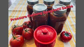 How To Pressure Can Spaghetti Sauce