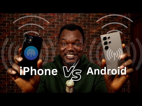 iPhone vs Android Which is better - Pt. 1 Mobile Hotspot Sharing