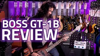 BOSS GT-1B Bass Effects Processor Demo & Review