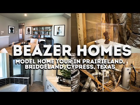 Beazer Model Home in Prairieland, Bridgeland, Cypress, Texas | Jo & Co.